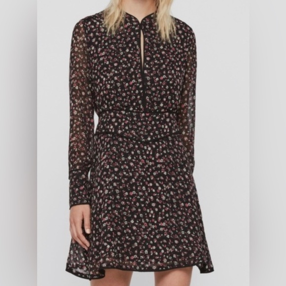 AllSaints Kay Ditz Dress - Picture 1 of 6